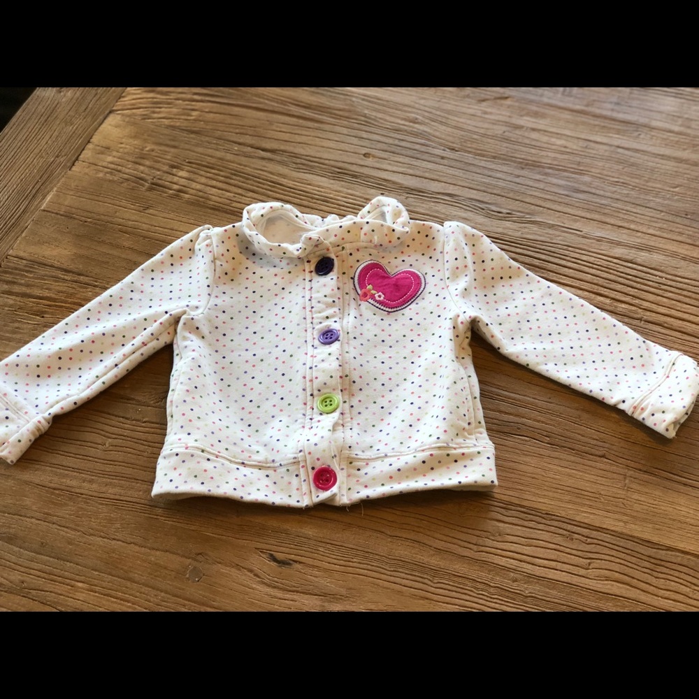 Gymboree Button-up Sweatshirt